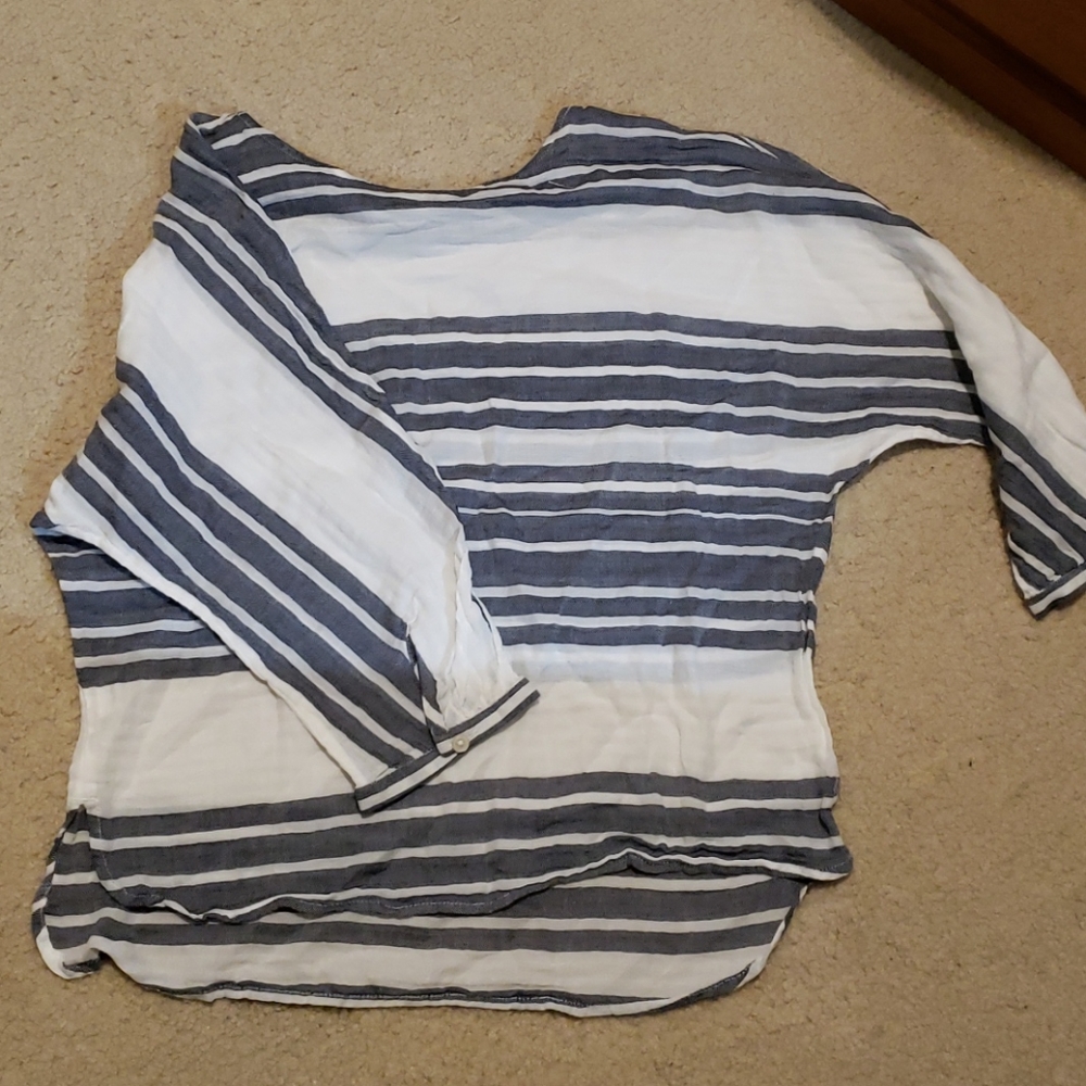 Loft Linen Shirt XXS Petite